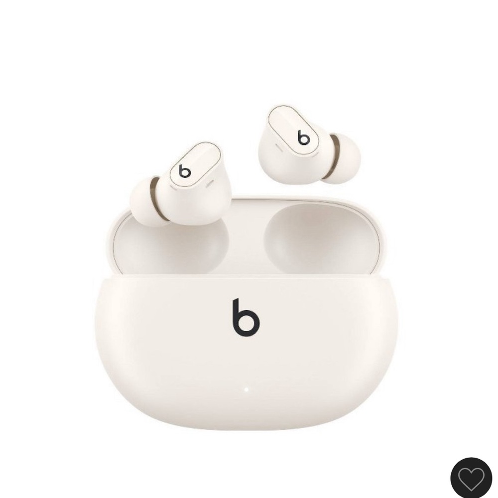Beats Studio + True Wireless Bluetooth Noise Cancelling Earbuds -Ivory
